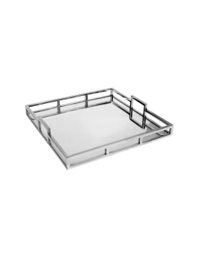 ΔΙΣΚΟΣ ΣΤΡΟΓΓ. ΜΕΤΑΛ. ΑΣΗΜΙ ΜΕ ΚΑΘΡΕΠΤΗ 30Χ30ΕΚ Espiel MR19313