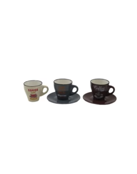 Σετ 6 φλυτζάνια πορσελάνη espresso 85 ml Marva 789041