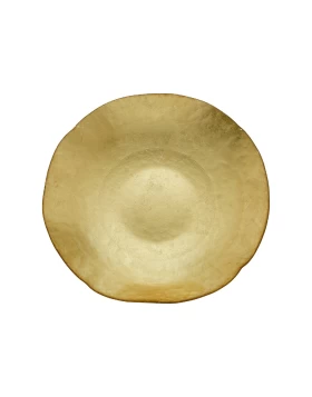 Πιατέλα φρουτιέρα 30 εκ. Cryspo Trio Kronos Oro 80.510.06