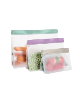 Σετ 3 ερμητικές επαναχρησιμοποιούμενες σακούλες τροφίμων Pedrini 04GD259-6 