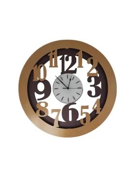 Μεταλλικό ρολόι τοίχου 51 εκ. Moda Mostra MR474