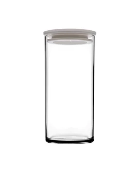 BREAKFAST CLUB JAR W/WHITE LID 730CC H: 15,5 P/576 GB2.OB8 Espiel SP43736G2W