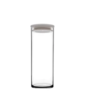 BREAKFAST CLUB JAR W/WHITE LID 1230CC H: 23,4 P/384 GB2.OB8 Espiel SP43756G2W