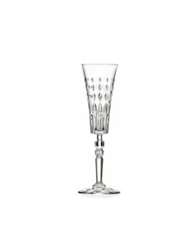 Σετ 6 κρυστάλλινα ποτήρια σαμπάνιας 170 ml RCR Marylin