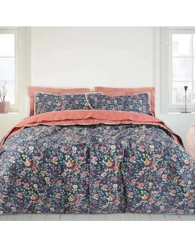 DAS HOME ΚΟΥΒΕΡΛΙ ΥΠΕΡΔΙΠΛΟ PRESTIGE 1671 ΚΟΚΚΙΝΟ, ΜΠΛΕ, ΣΟΜΟΝ