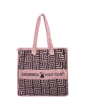 GREENWICH POLO CLUB ΤΣΑΝΤΑ ΘΑΛΑΣΣΗΣ 42Χ45 3730 NUDE, ΜΑΥΡΟ