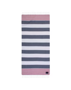 GREENWICH POLO CLUB ΠΕΤΣΕΤΑ-ΠΑΡΕΟ 80Χ180 3816 ΚΟΚΚΙΝΟ, ΜΠΛΕ