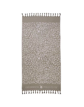 GREENWICH POLO CLUB ΠΕΤΣΕΤΑ-ΠΑΡΕΟ 90Χ170 3791 ΓΚΡΙ