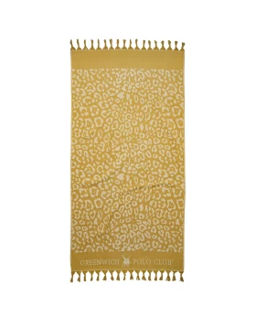 GREENWICH POLO CLUB ΠΕΤΣΕΤΑ-ΠΑΡΕΟ 90Χ170 3793 ΧΡΥΣΟ, ΩΧΡΑ