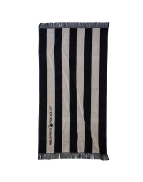 GREENWICH POLO CLUB ΠΕΤΣΕΤΑ ΘΑΛΑΣΣΗΣ 90Χ170 3727 ΜΑΥΡΟ, ΜΠΕΖ