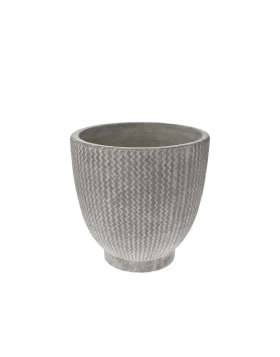 Κεραμικό γκρι κασπώ 11 χ 11 εκ. Iliadis 77090