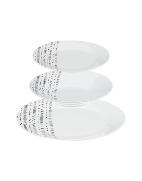 Σετ πιάτα 18 τμχ πορσελάνη Secret De Gourmet Bohemia 154918