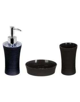 Σετ μπάνιου 3 τμχ polystyrene 5Five 174579J