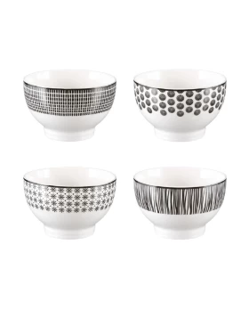 Σετ 4 μπολ δημητριακών 500 ml πορσελάνη Secret De Gourmet 140540
