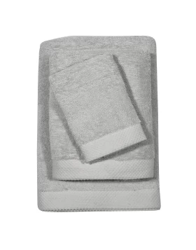 DAS HOME ΣΕΤ ΠΕΤΣΕΤΕΣ 3ΤΕΜΑΧΙΩΝ BEST 0657 ΓΚΡΙ ΑΝΟΙΧΤΟ