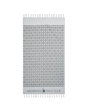 GREENWICH POLO CLUB ΠΕΤΣΕΤΑ-ΠΑΡΕΟ 90Χ170 3838 ΜΑΥΡΟ, ΣΠΑΓΓΙ