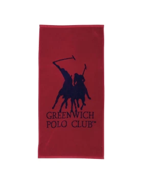 GREENWICH POLO CLUB ΠΕΤΣΕΤΑ ΓΥΜΝΑΣΤΗΡΙΟΥ 45X90 3032 ΚΟΚΚΙΝΟ, ΜΠΛΕ