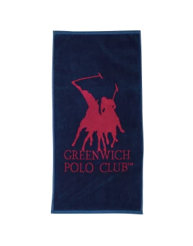 GREENWICH POLO CLUB ΠΕΤΣΕΤΑ ΓΥΜΝΑΣΤΗΡΙΟΥ 45X90 3033 ΚΟΚΚΙΝΟ, ΜΠΛΕ