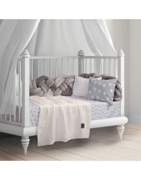 GREENWICH POLO CLUB ΚΟΥΒΕΡΤΑ ΠΙΚΕ 80X105 ΒΑΒΥ 2993 ΛΕΥΚΟ