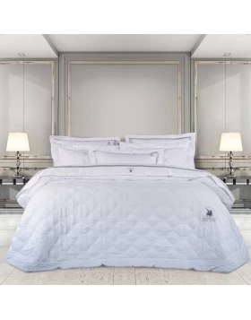 GREENWICH POLO CLUB ΚΟΥΒΕΡΛΙ ΥΠΕΡΔΙΠΛΟ ΣΕΤ 2161 ΛΕΥΚΟ