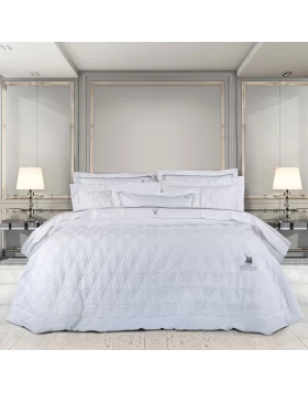 GREENWICH POLO CLUB ΚΟΥΒΕΡΛΙ ΥΠΕΡΔΙΠΛΟ ΣΕΤ 2158 ΛΕΥΚΟ