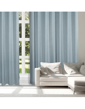 DAS HOME ΚΟΥΡΤΙΝΑ ΜΕ ΚΡΙΚΟΥΣ 140Χ270 2240 ΓΑΛΑΖΙΟ