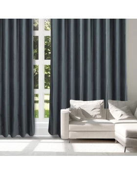 DAS HOME ΚΟΥΡΤΙΝΑ ΜΕ ΚΡΙΚΟΥΣ 140Χ270 2231 ΜΠΛΕ