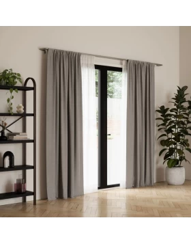 Ανοξείδωτο διπλό επεκτεινόμενο κουρτινόξυλο 224 -336 εκ. Umbra 1005893-782