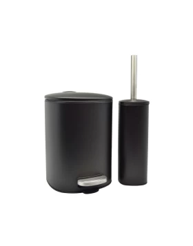 Ανοξείδωτο σετ κάδος πεντάλ 5 lt & πιγκάλ Ankor 824748.62