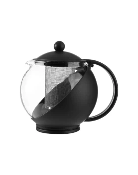 Γυάλινη τσαγιέρα με φίλτρο 1250 ml Secret De Gourmet 461722180 Black