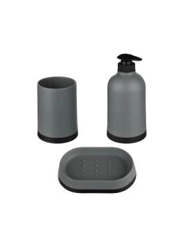 Σετ μπάνιου 3 τμχ polypropylene 5Five 160873A 