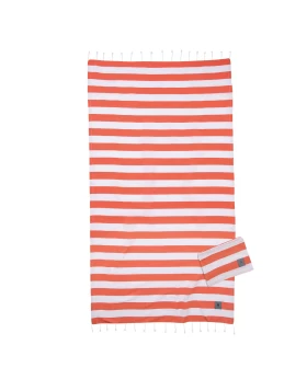 GREENWICH POLO CLUB ΠΕΤΣΕΤΑ-ΠΑΡΕΟ & ΝΕΣΕΣΕΡ 3824 ΚΟΚΚΙΝΟ, ΛΕΥΚΟ