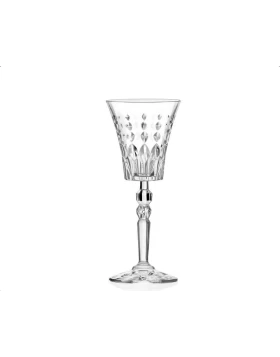 Σετ 6 κρυστάλλινα ποτήρια κρασιού 210 ml RCR Marylin
