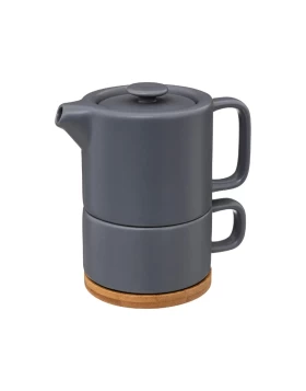 Σετ κεραμική τσαγιέρα με κούπα Secret De Gourmet 160724E