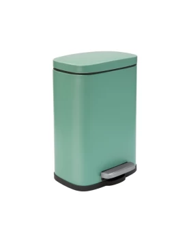 Κάδος πεντάλ soft close 5 lt Spirella Akira Green Mat