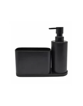 Αντλία σαπουνιού με θήκη για σφουγγάρι πλαστική Ankor 824632