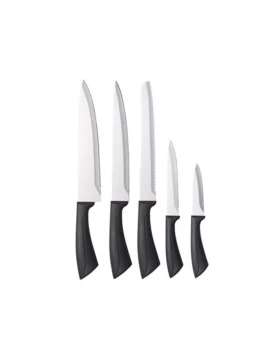 Σετ 5 ανοξείδωτα μαχαίρια Day 77408 Black