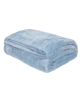 DAS BABY ΚΟΥΒΕΡΤΑ VELOUR 80X110 RELAX 1344 ΓΑΛΑΖΙΟ