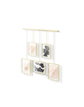 Σετ 5 Κορνίζες Τοίχου Exhibit Umbra Mat Bras 1013426-221