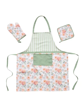 DAS HOME ΣΕΤ ΚΟΥΖΙΝΑΣ 3ΤΜΧ 0720 ΛΕΥΚΟ, ΠΡΑΣΙΝΟ, ΣΟΜΟΝ