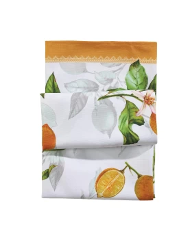 DAS HOME RUNNER 45Χ140 0724 ΚΙΤΡΙΝΟ, ΛΕΥΚΟ, ΠΡΑΣΙΝΟ