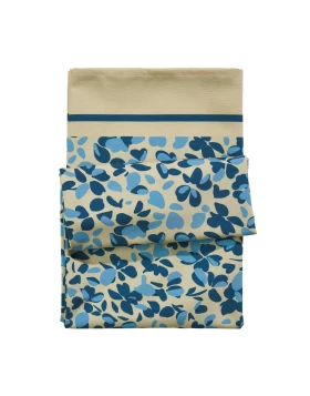 DAS HOME ΤΡΑΠΕΖΟΜΑΝΤΗΛΟ 140Χ180 0723 ΜΠΕΖ, ΜΠΛΕ