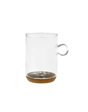 Κούπα 420 ml γυαλί - φελλός Cryspo Trio 10.031.25