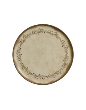 Πιάτο φαγητού stoneware 27.5 εκ. Porto Brasil Bio Native 1941