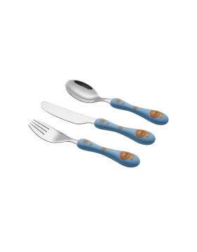 Σετ παιδικά μαχαιροπήρουνα 3 τμχ Cryspo Trio Lion 45.100.886