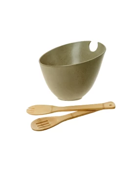 Σαλατιέρα πορσελάνη 24 χ 20 εκ. Cryspo Trio Sandy 47.500.91