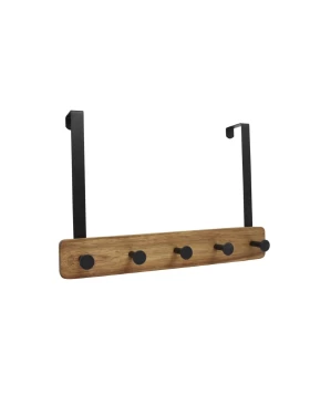 Μεταλλική κρεμάστρα πόρτας 38,5χ25,5εκ. 5 θέσεων Ankor 824878