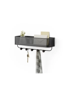 Μεταλλικό organizer-κρεμάστρα 32χ9χ9 εκ. Umbra Estique 1004245-048