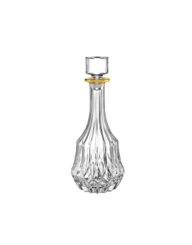 Κρυστάλλινη καράφα κρασιού 1000 ml RCR Adagio Gold