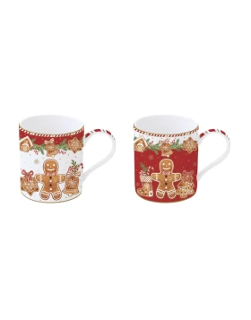 Σετ 2 κούπες πορσελάνη bone china 350 ml Easy Life 283FANG